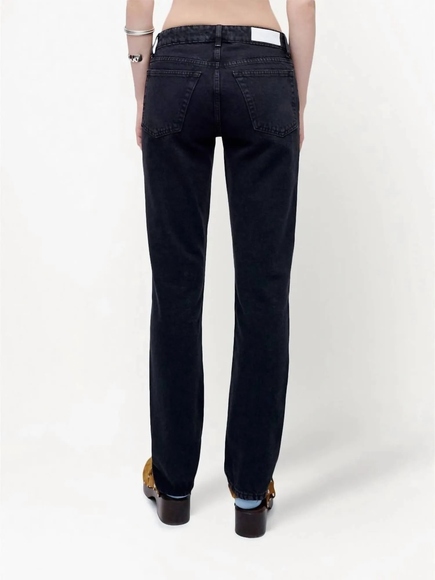 70S LOW-RISE STRAIGHT-LEG JEANS