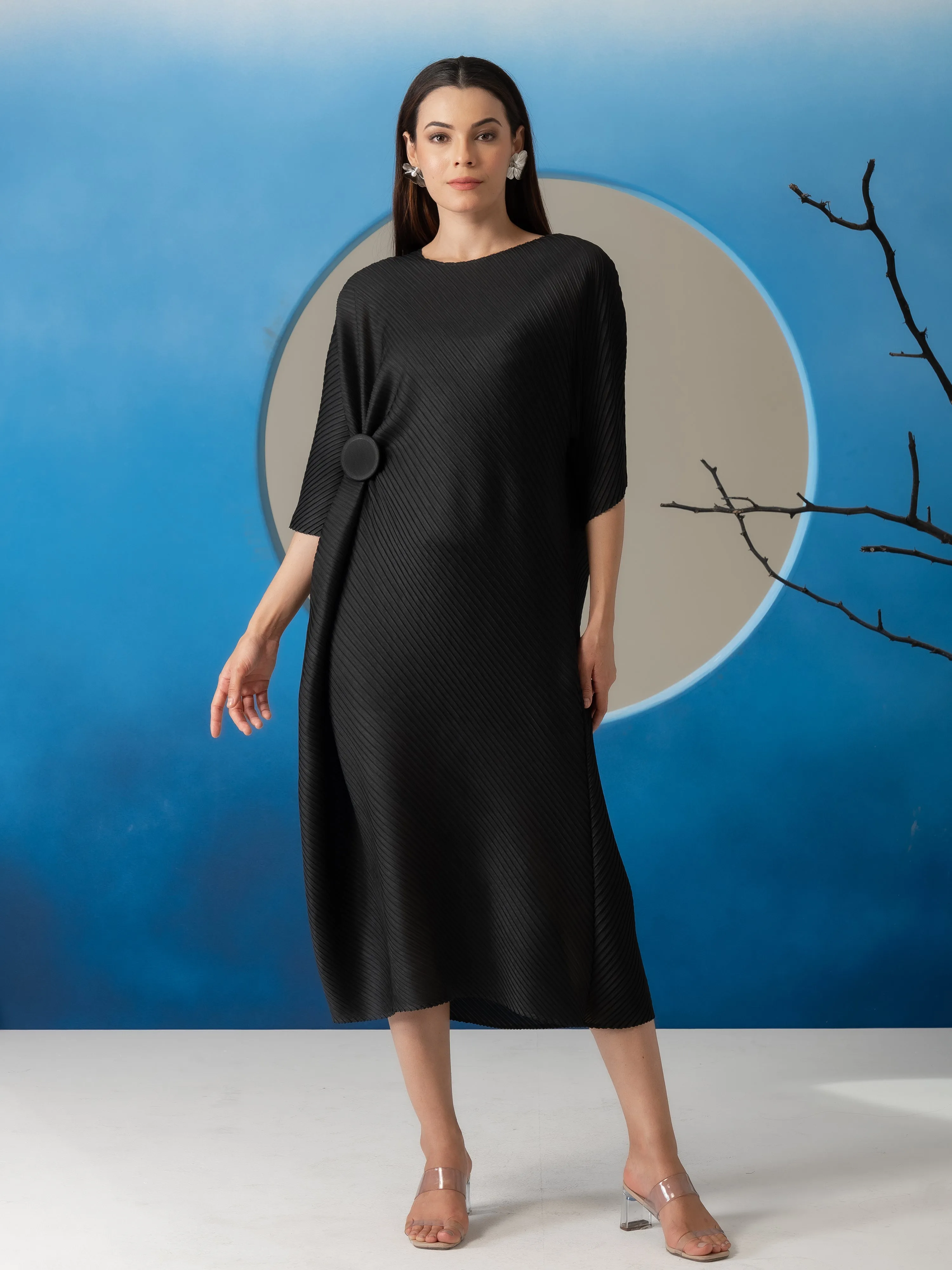 Aria Pleated Dress