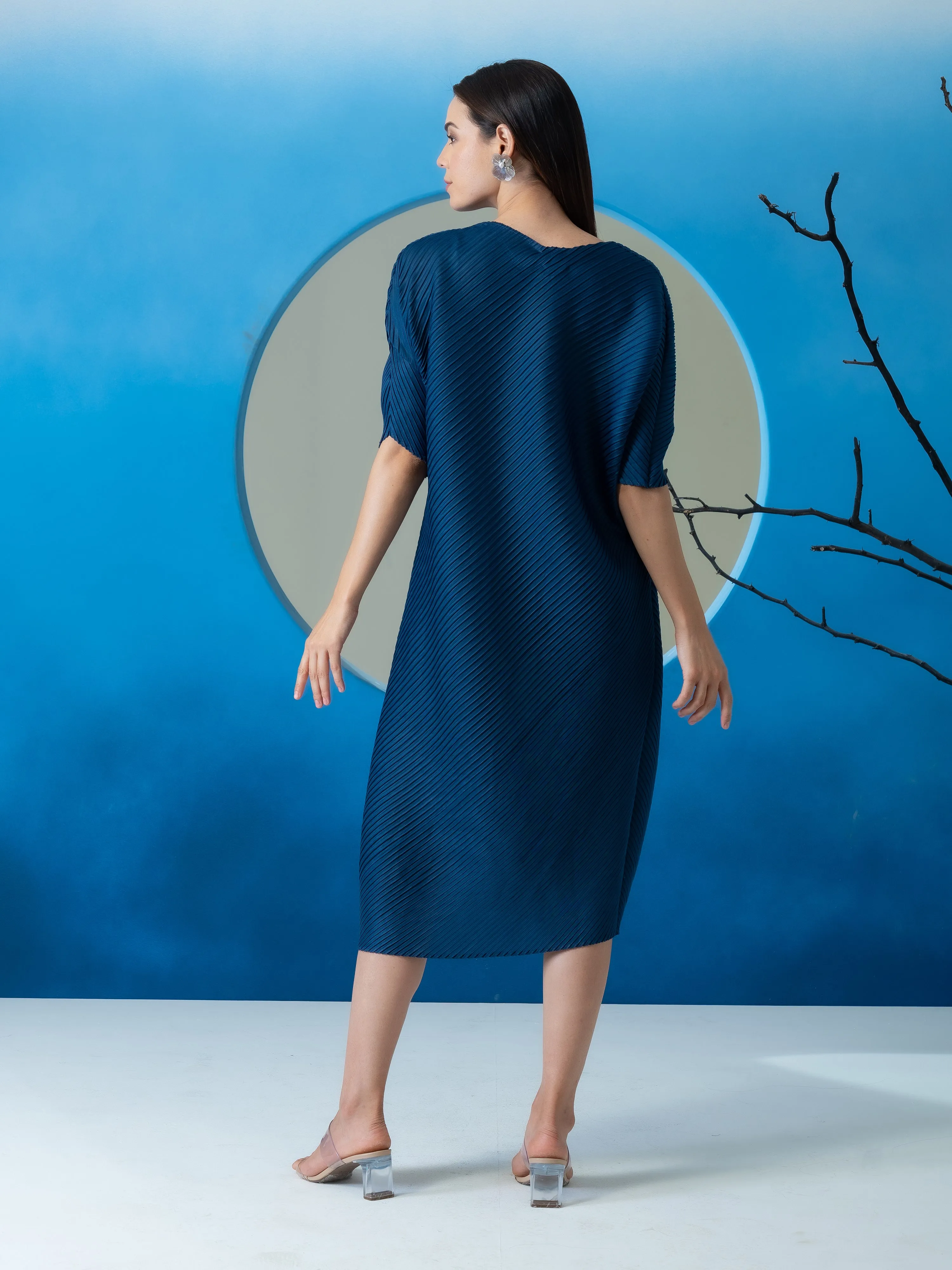 Aria Pleated Dress