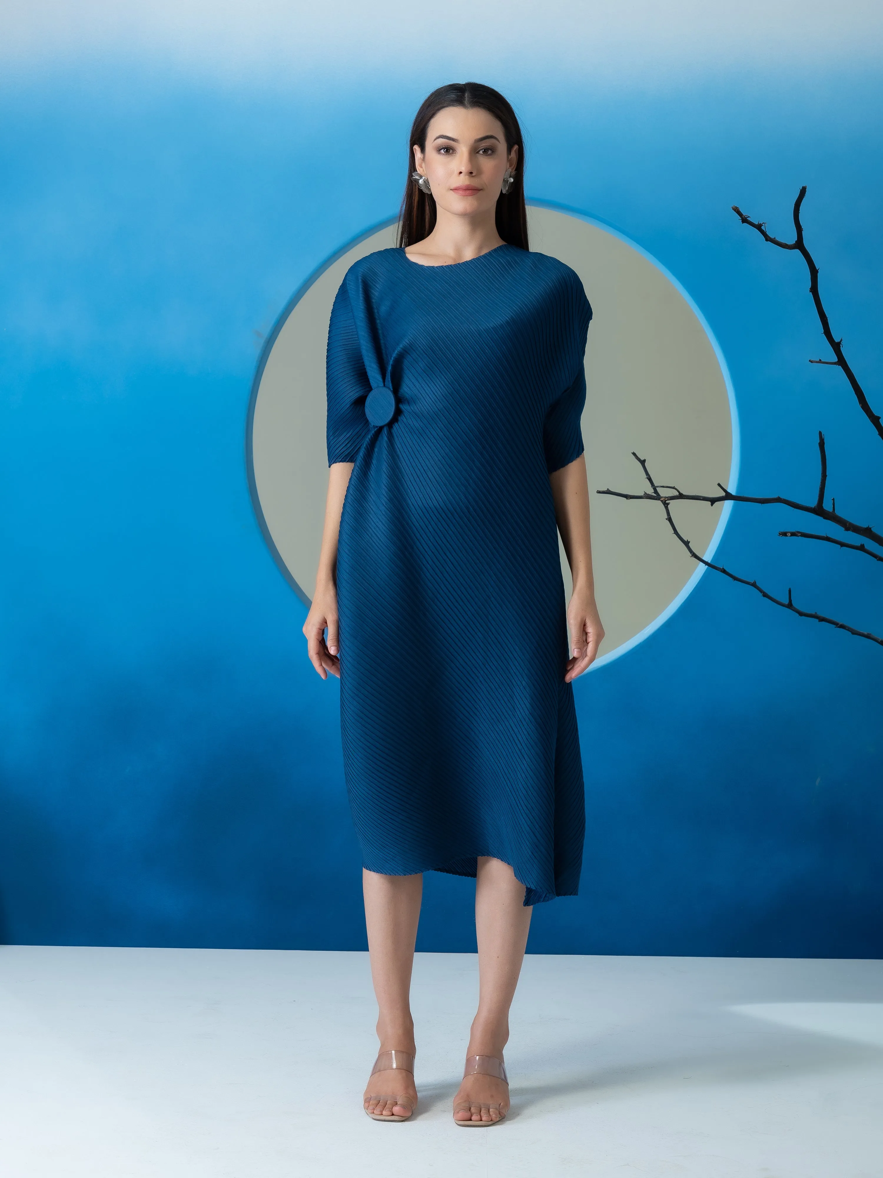 Aria Pleated Dress