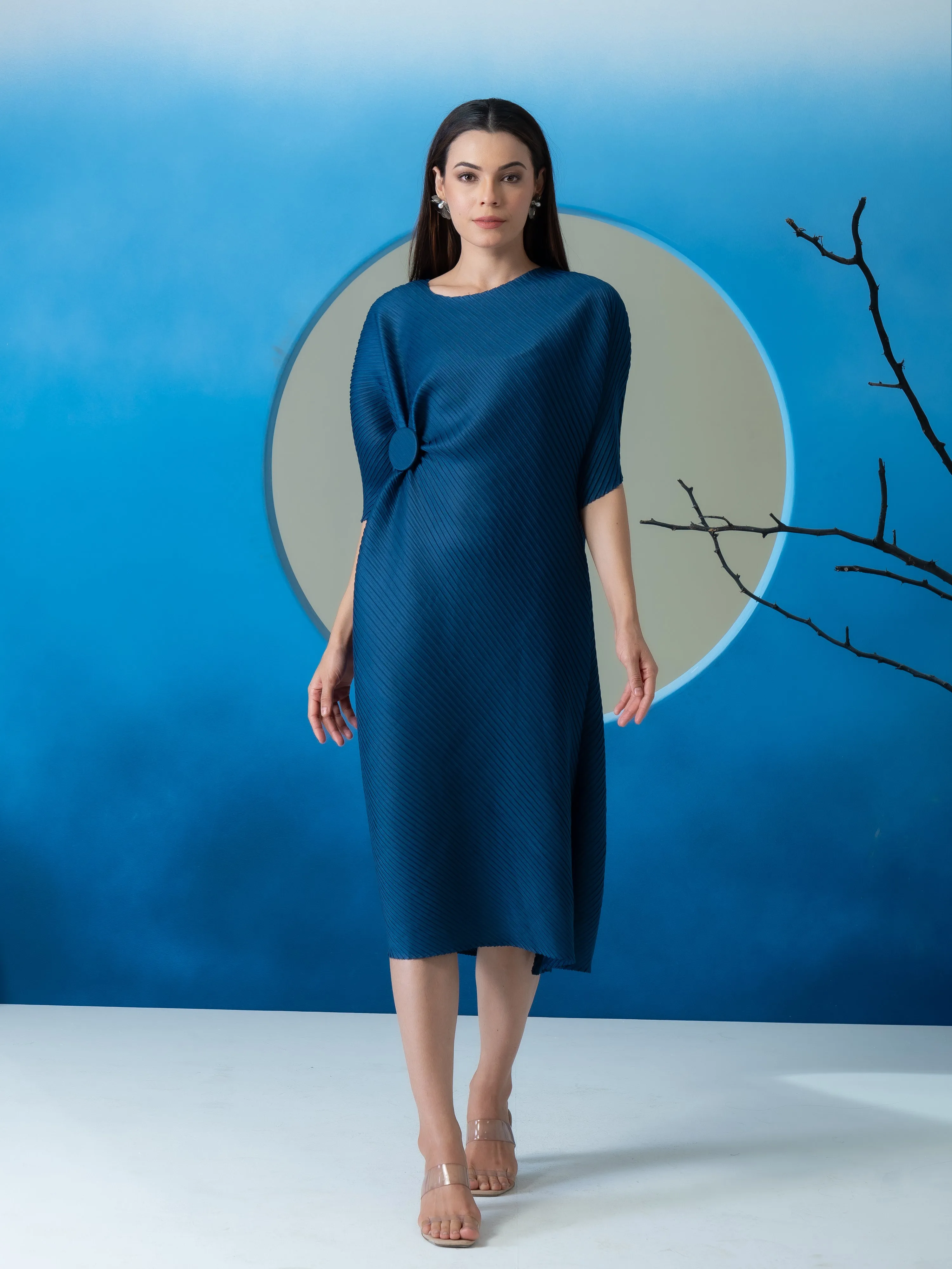Aria Pleated Dress