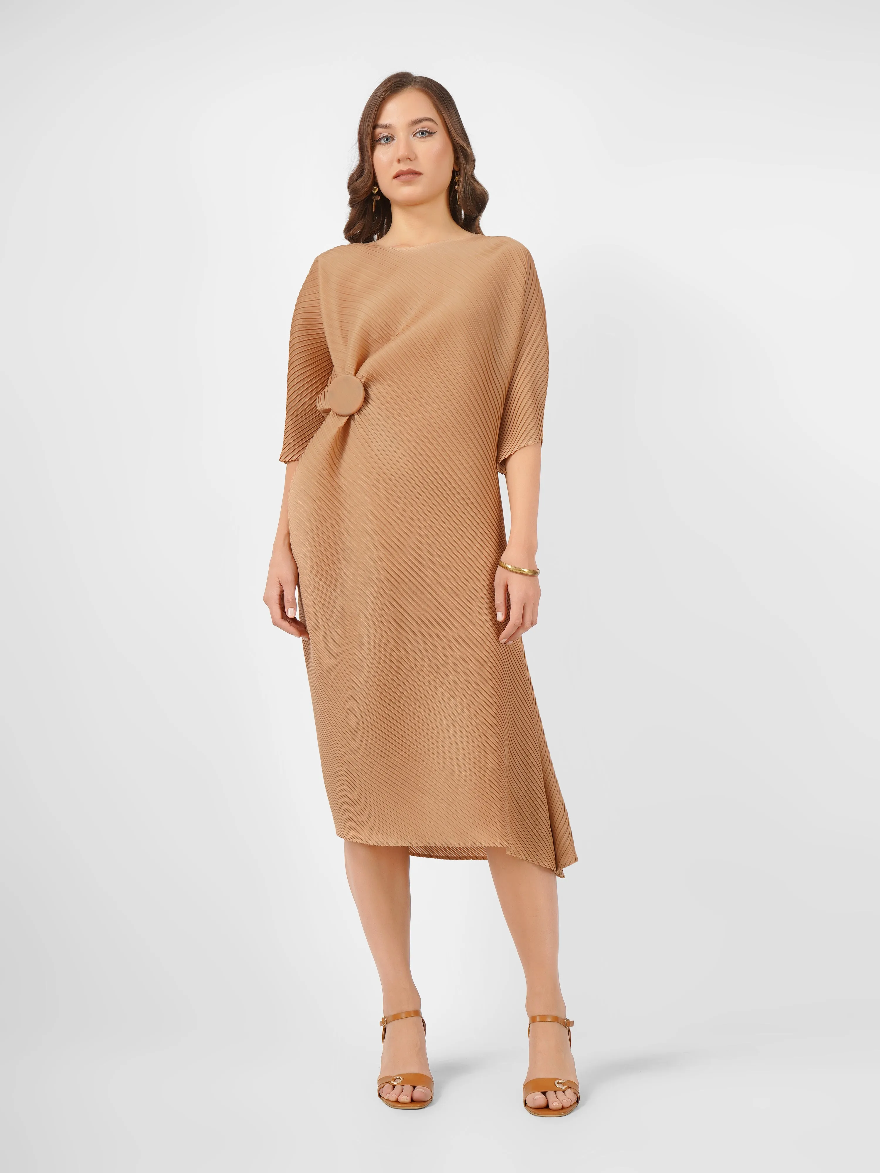 Aria Pleated Dress
