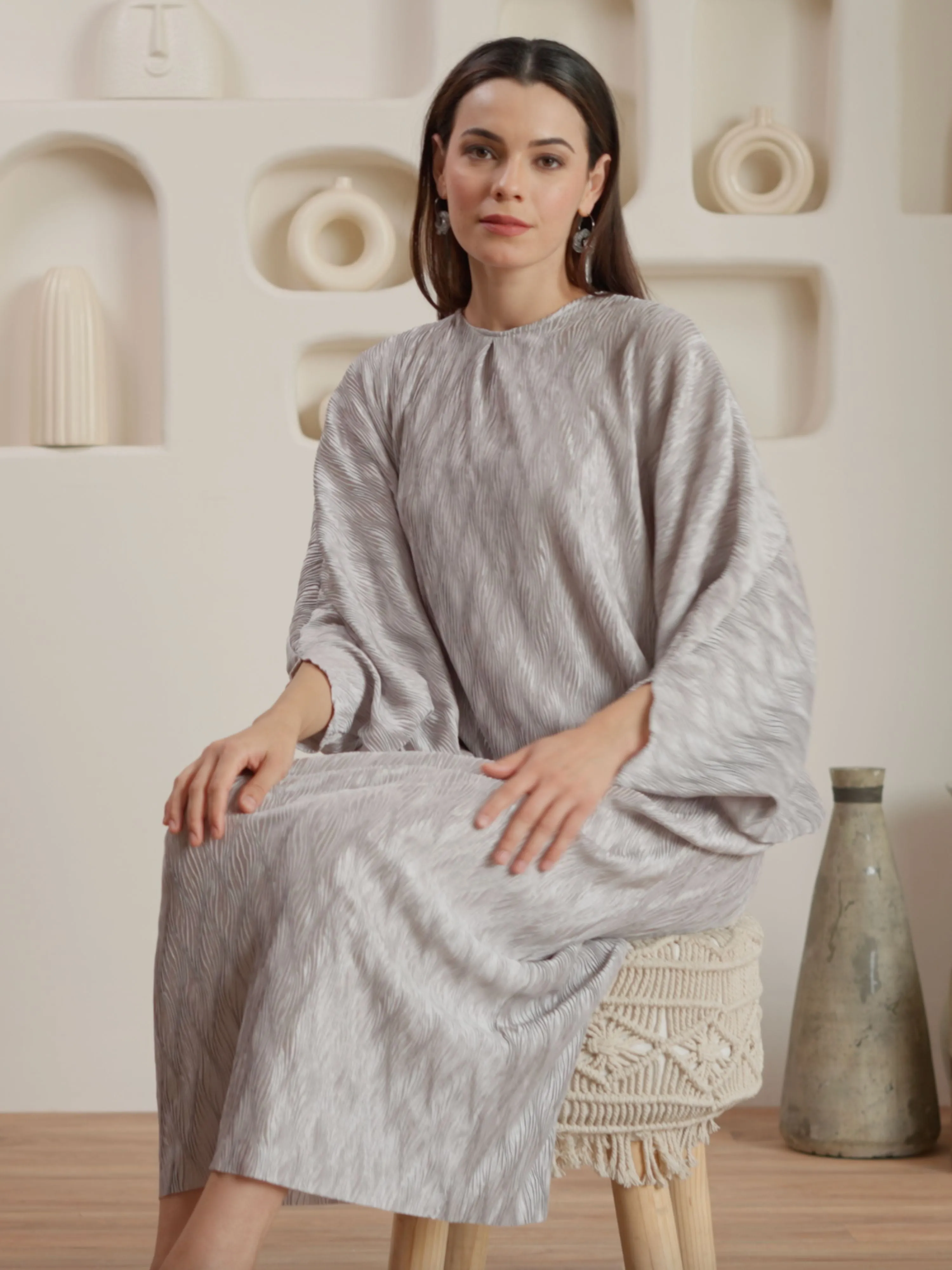 Aurora Metallic Dress
