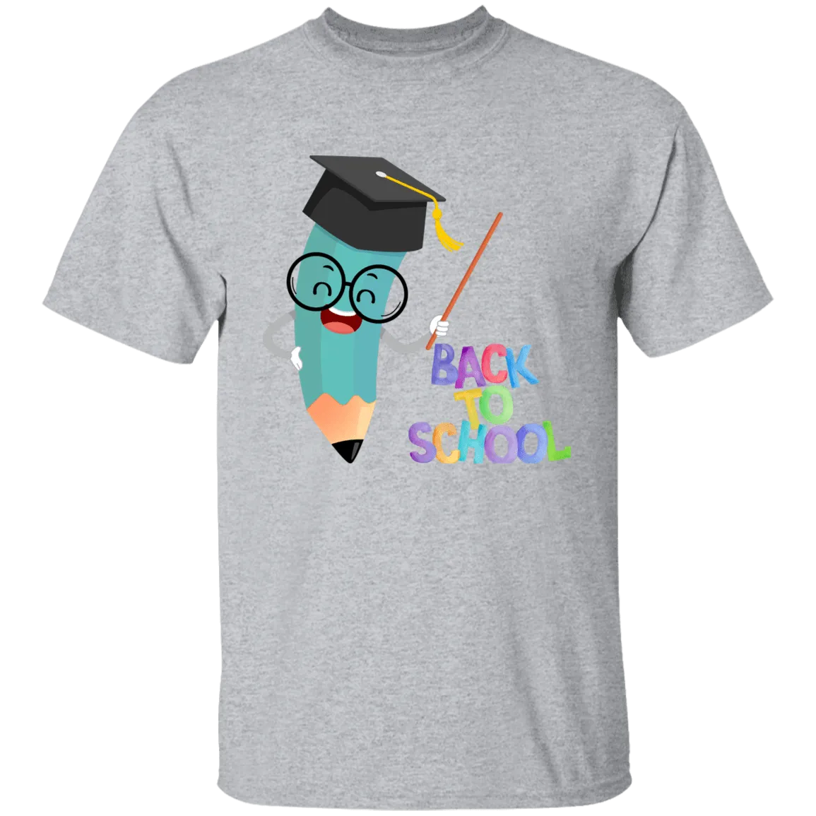 Back To School Youth 100% Cotton T-Shirt