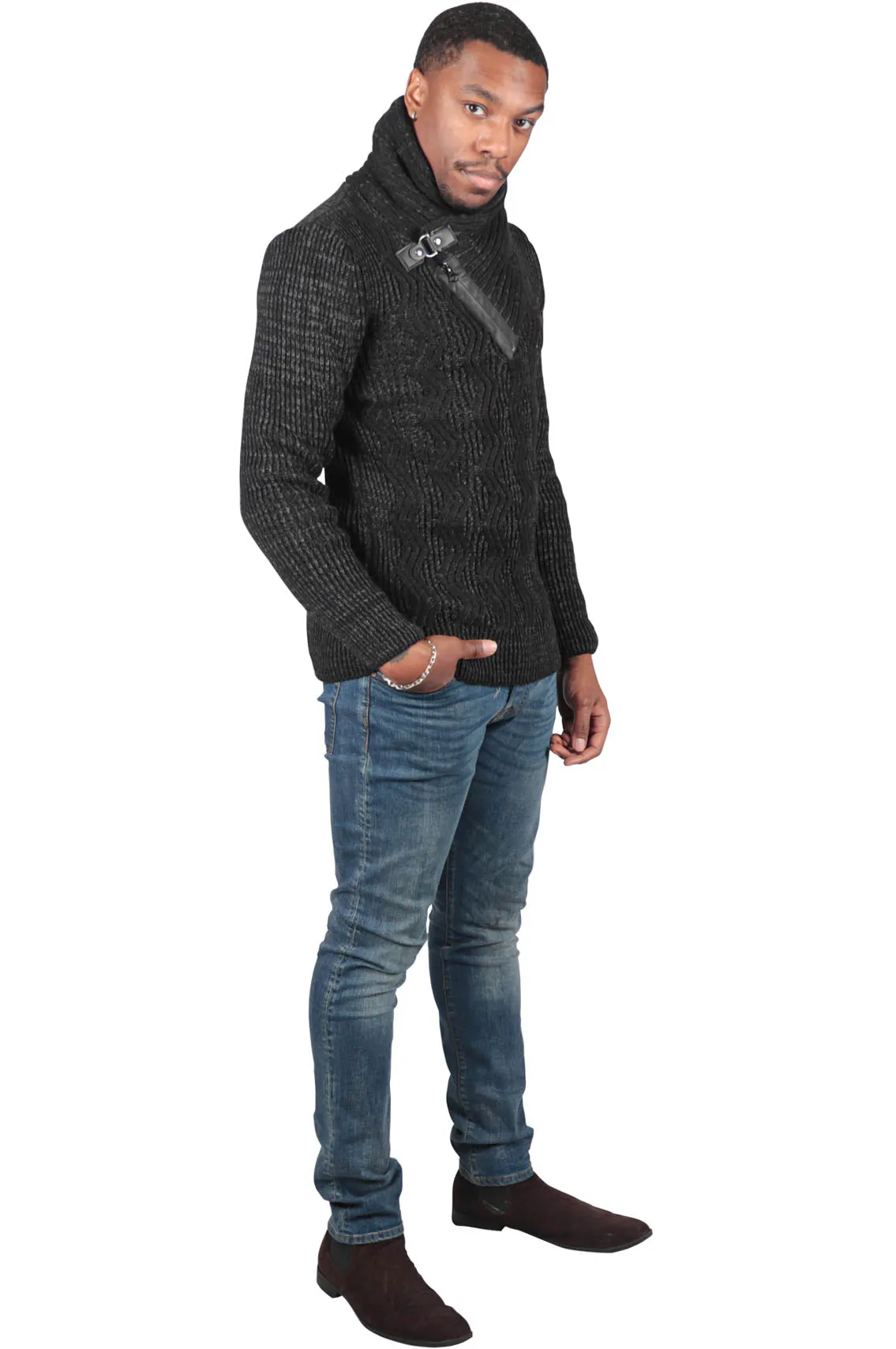 Black Stallion Fitted Sweater