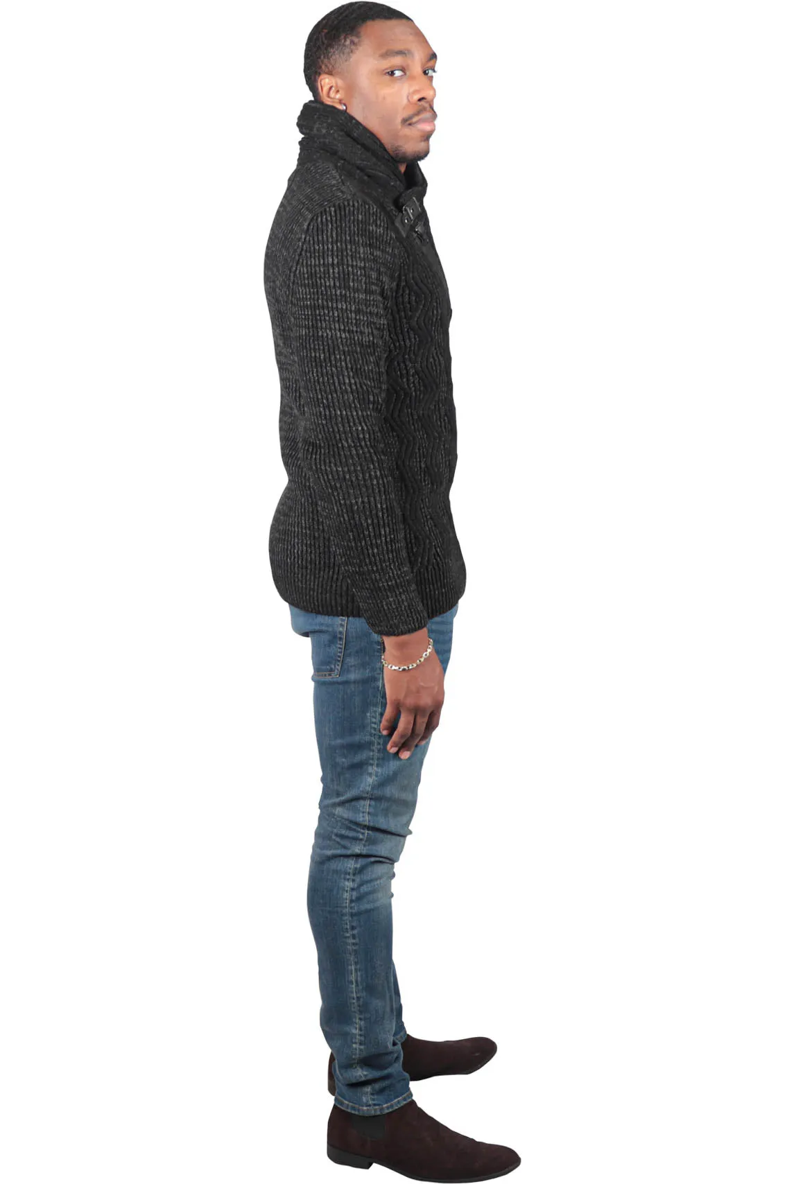 Black Stallion Fitted Sweater