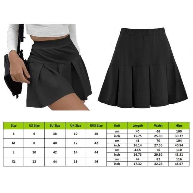 Brooke High Waist Mini Skirts