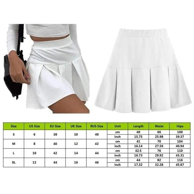 Brooke High Waist Mini Skirts