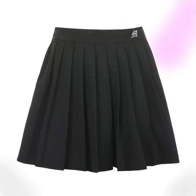 Brooke High Waist Mini Skirts