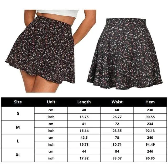 Brooke High Waist Mini Skirts
