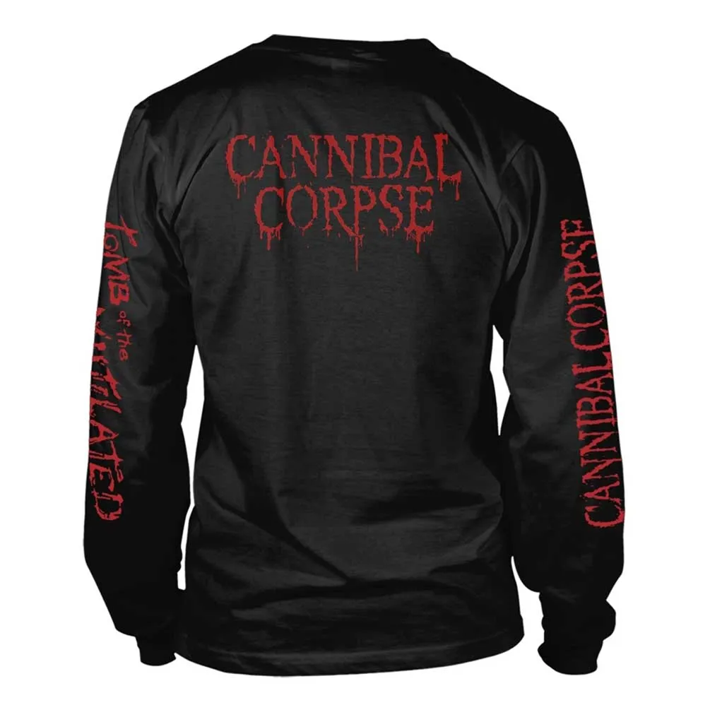 Cannibal Corpse "Tomb Of The Mutilated Explicit" Black Long Sleeve T shirt