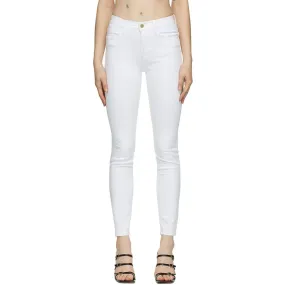 Frame White 'Le High Skinny' Jeans