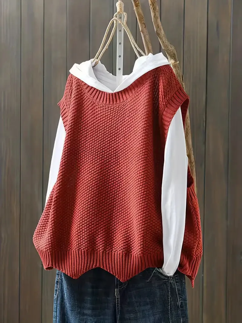 Greetchen - Stijlvolle pullover met ronde hals voor dames