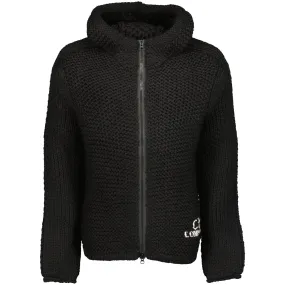Handmade Wool Hooded Heavy Knit