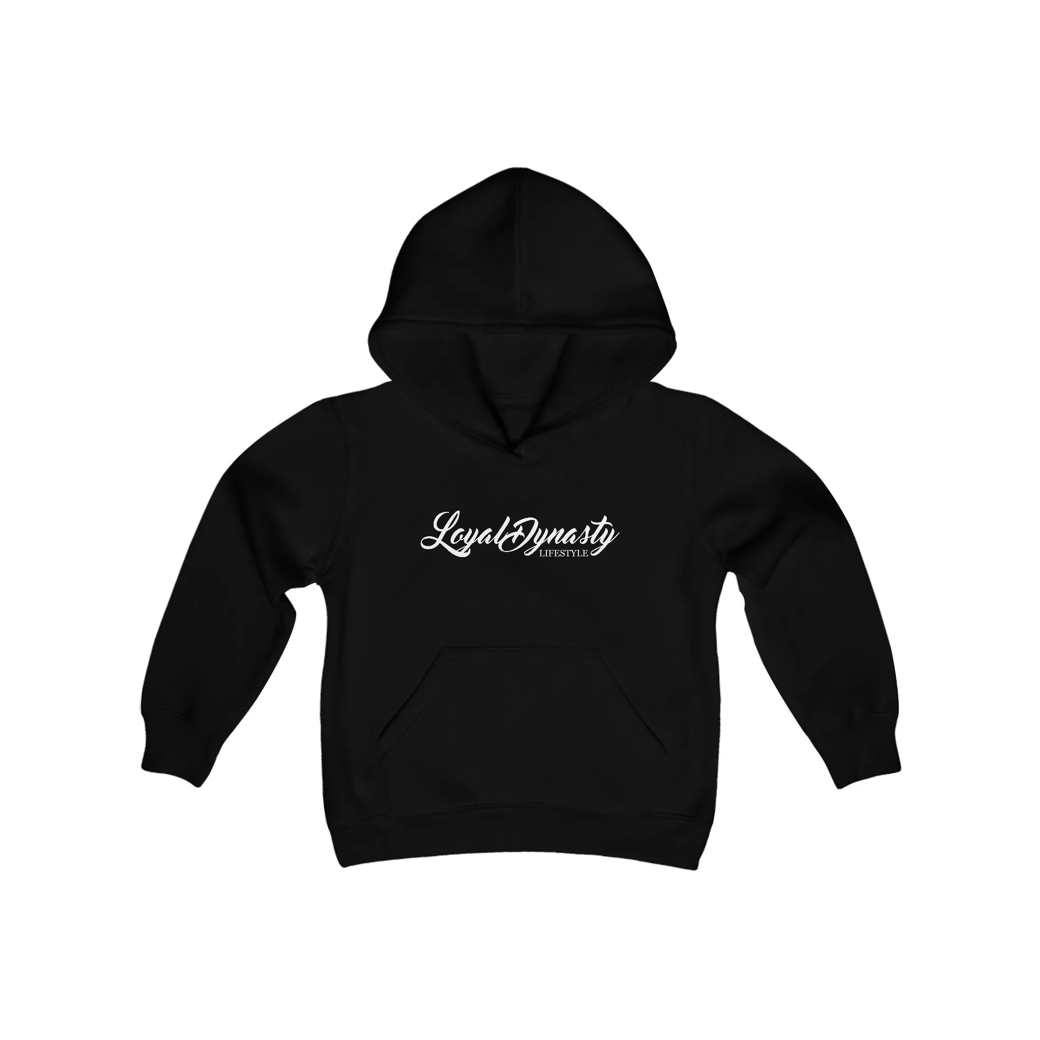 LD Script Youth Heavy Blend Hooded Sweatshirt