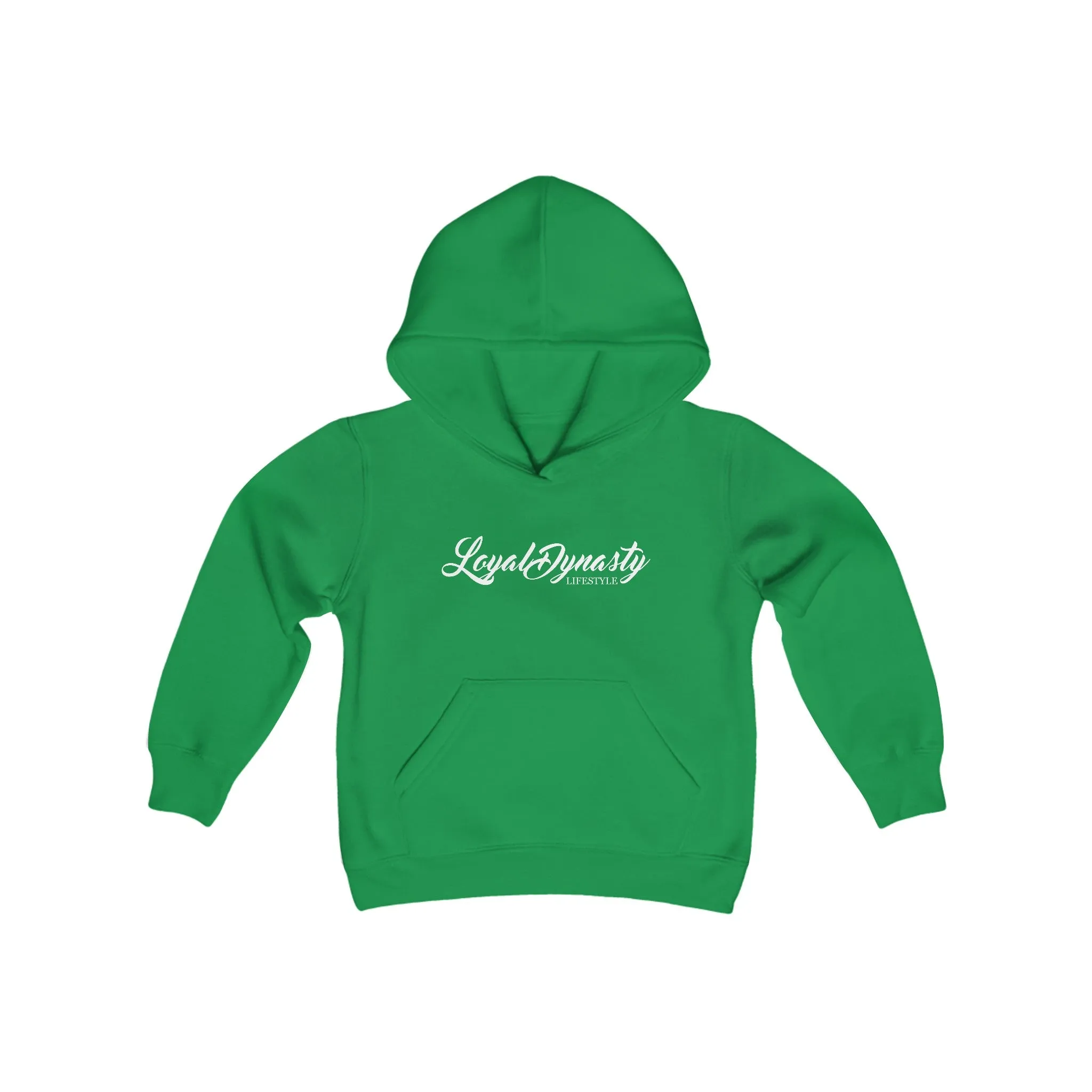 LD Script Youth Heavy Blend Hooded Sweatshirt
