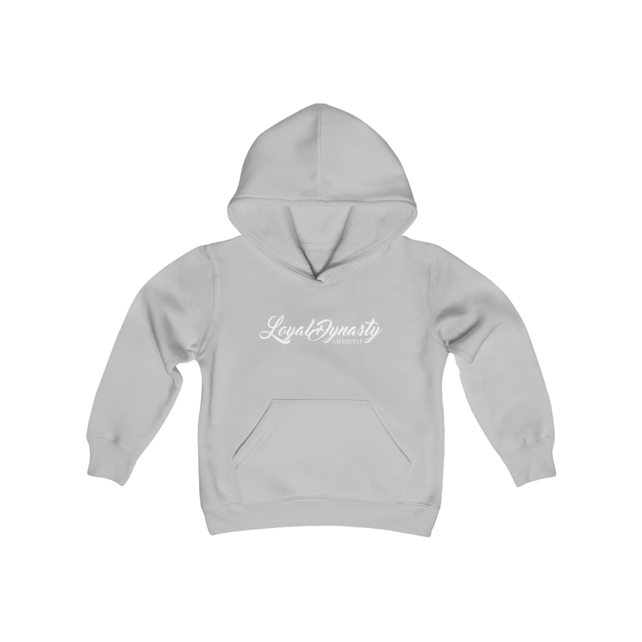LD Script Youth Heavy Blend Hooded Sweatshirt