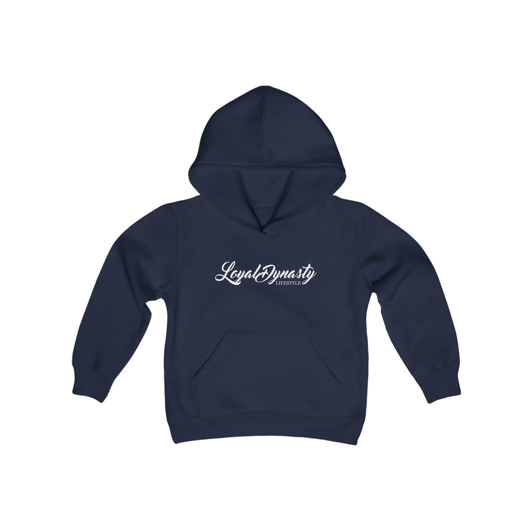 LD Script Youth Heavy Blend Hooded Sweatshirt