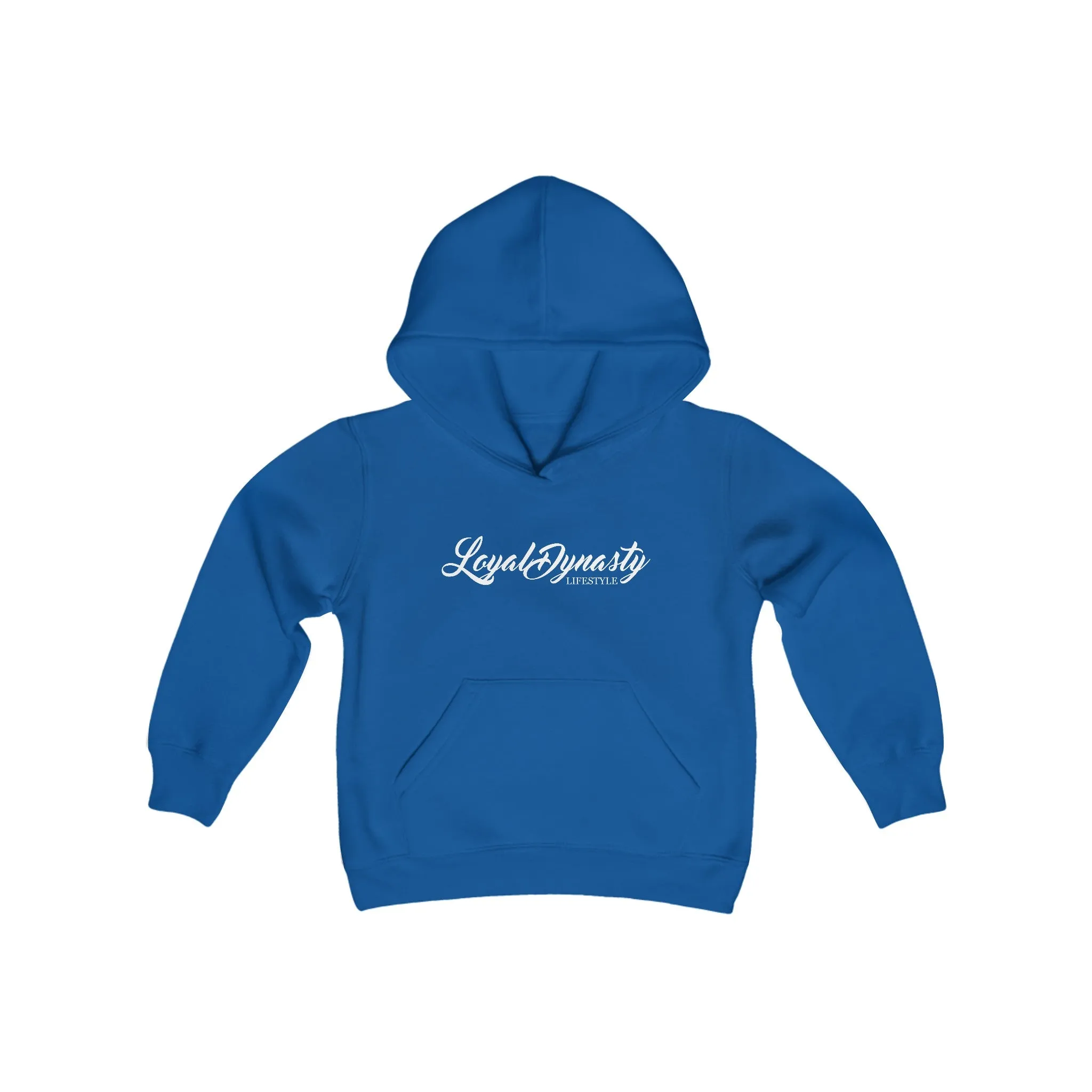 LD Script Youth Heavy Blend Hooded Sweatshirt
