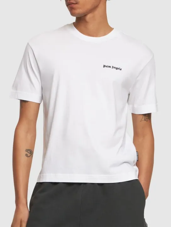 Palm Angels   Set of 3 logo cotton t-shirts 