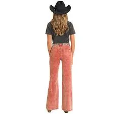 ROCK & ROLL DENIM Ladies Coral Wide Leg Jeans