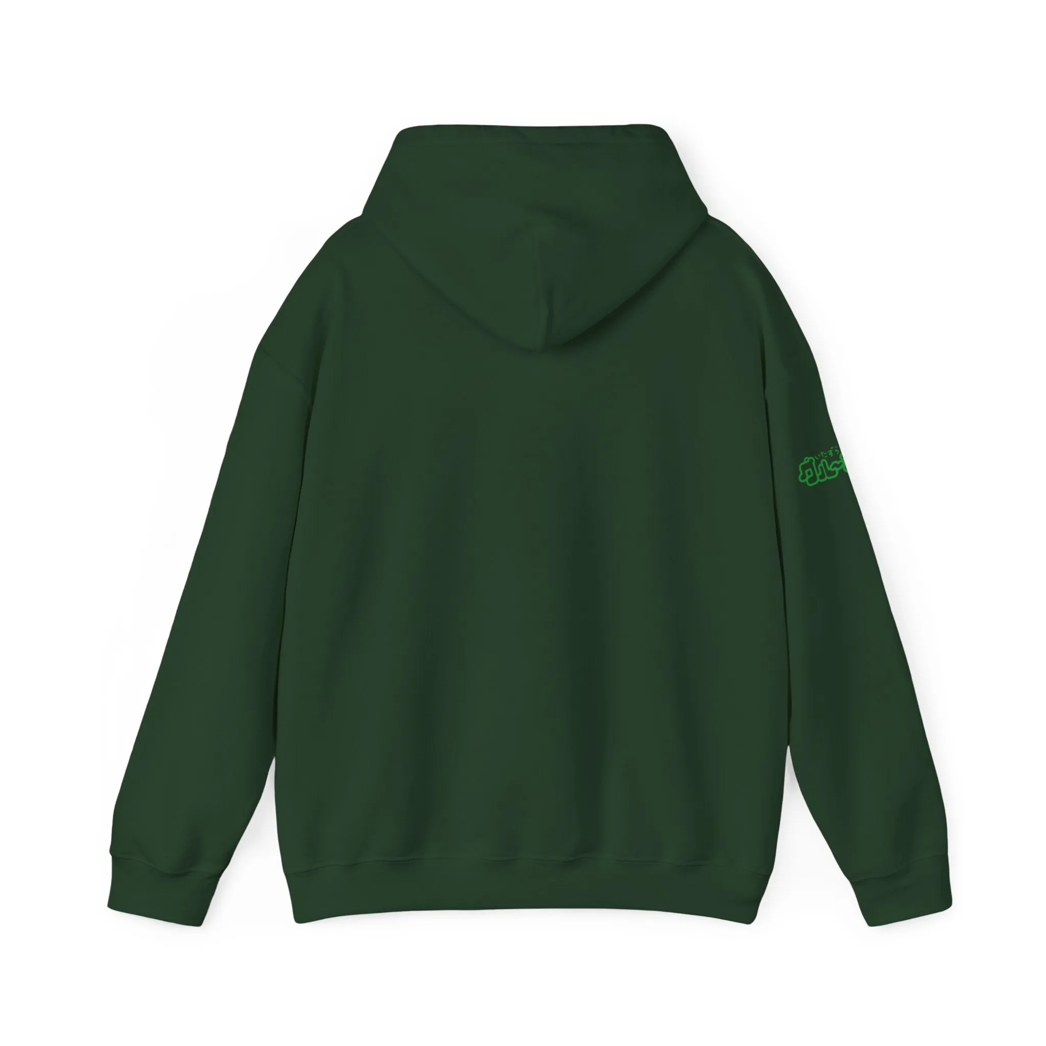 Sneak Up Green Gloomy Bear Hooded Sweatshirt