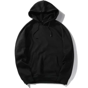 Solid Colorful Fleece Hoodie