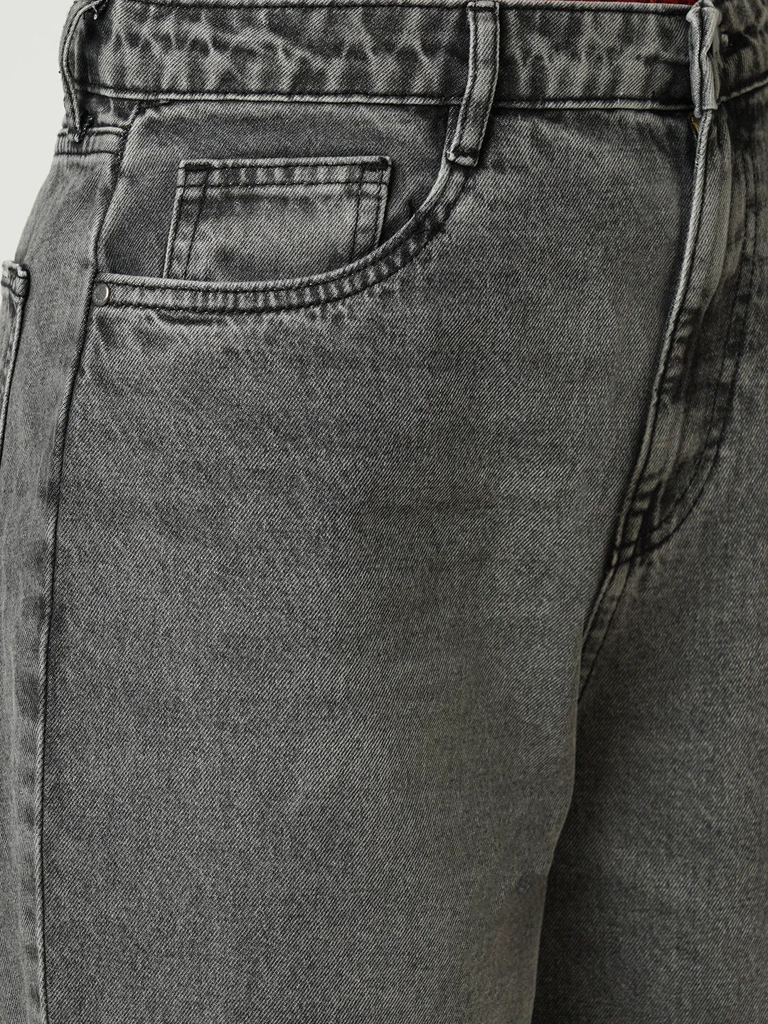 Women High-Rise Loose Straight Fit Jeans